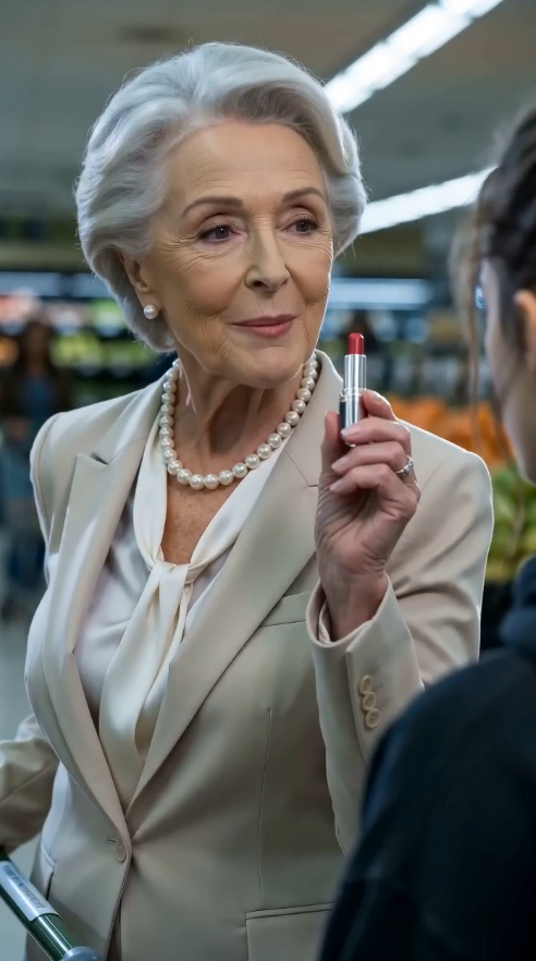 LA SEÑORA ELEGANTE DEL SUPERMERCADO