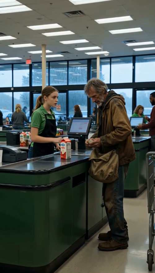 La despidieron por comprar leche a un anciano, pero él compró todo el supermercado