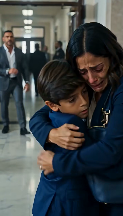 SU HIJO DE 12 AÑOS ELIGIÓ VIVIR CON SU PADRE Y DIJO: “MAMÁ NO PUEDE DARME LO QUE NECESITO”… PERO EN EL AEROPUERTO LE SUSURRÓ: “NO ABRAS TU BOLSO HASTA QUE ME VAYA”