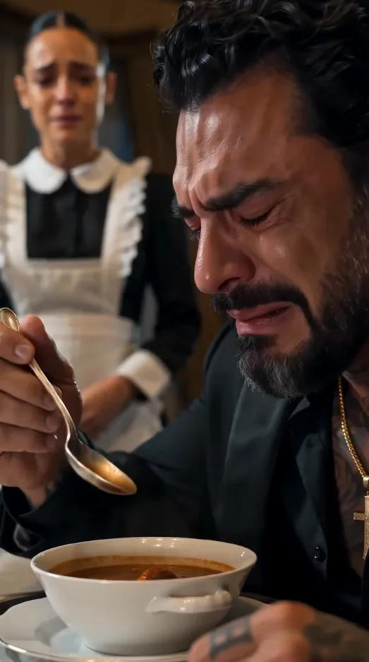 O Chefe da Máfia Não Comia Havia 7 Dias… Até Uma Garçonete Servir a Receita de Sua Mãe Morta