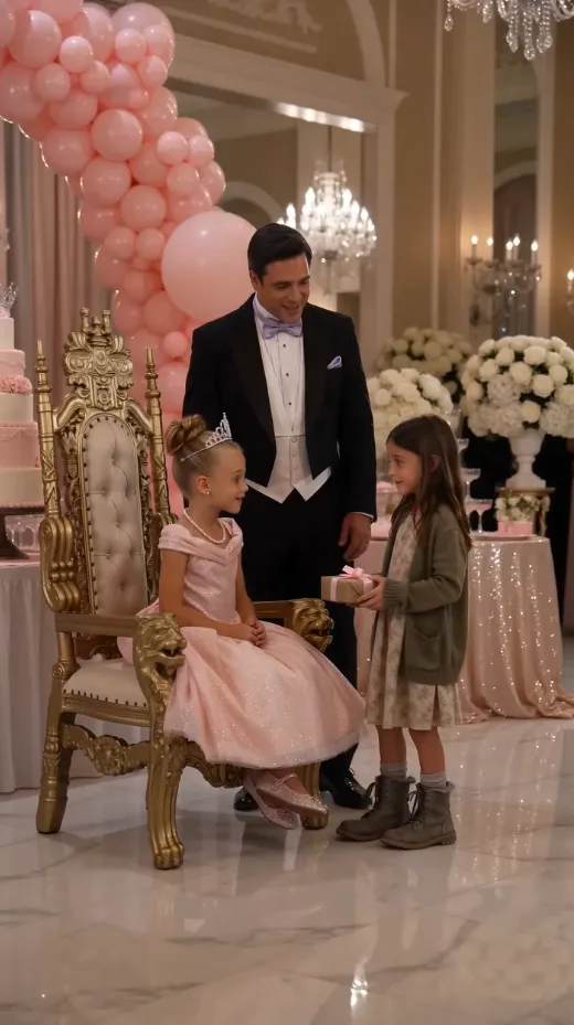 Dieciséis familias abandonaron a la hija en silla de ruedas del multimillonario, pero una niña pobre llegó con un regalo que cambiaría su vida para siempre