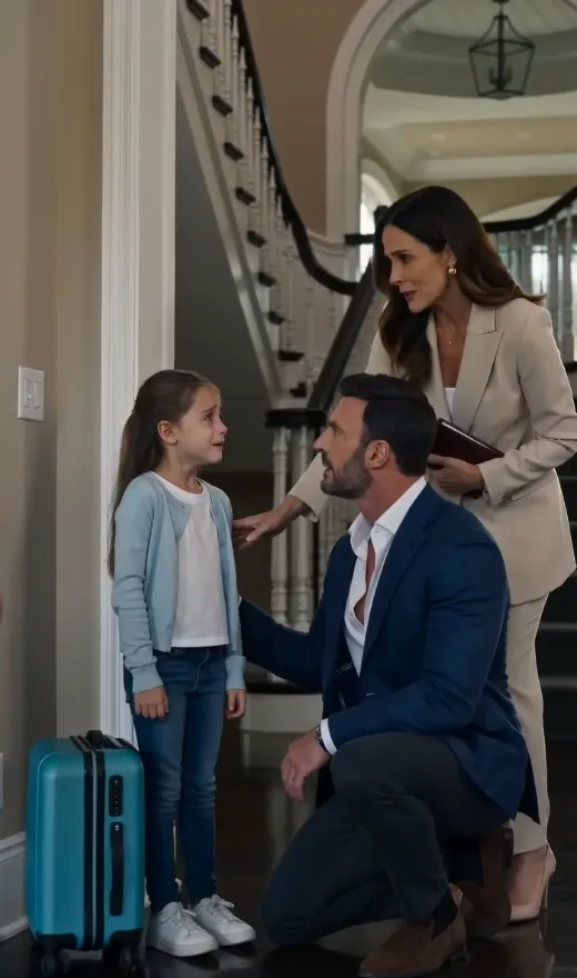 Mi esposa excluyó a mi hija de las vacaciones familiares… sin imaginar que yo descubriría la verdadera razón