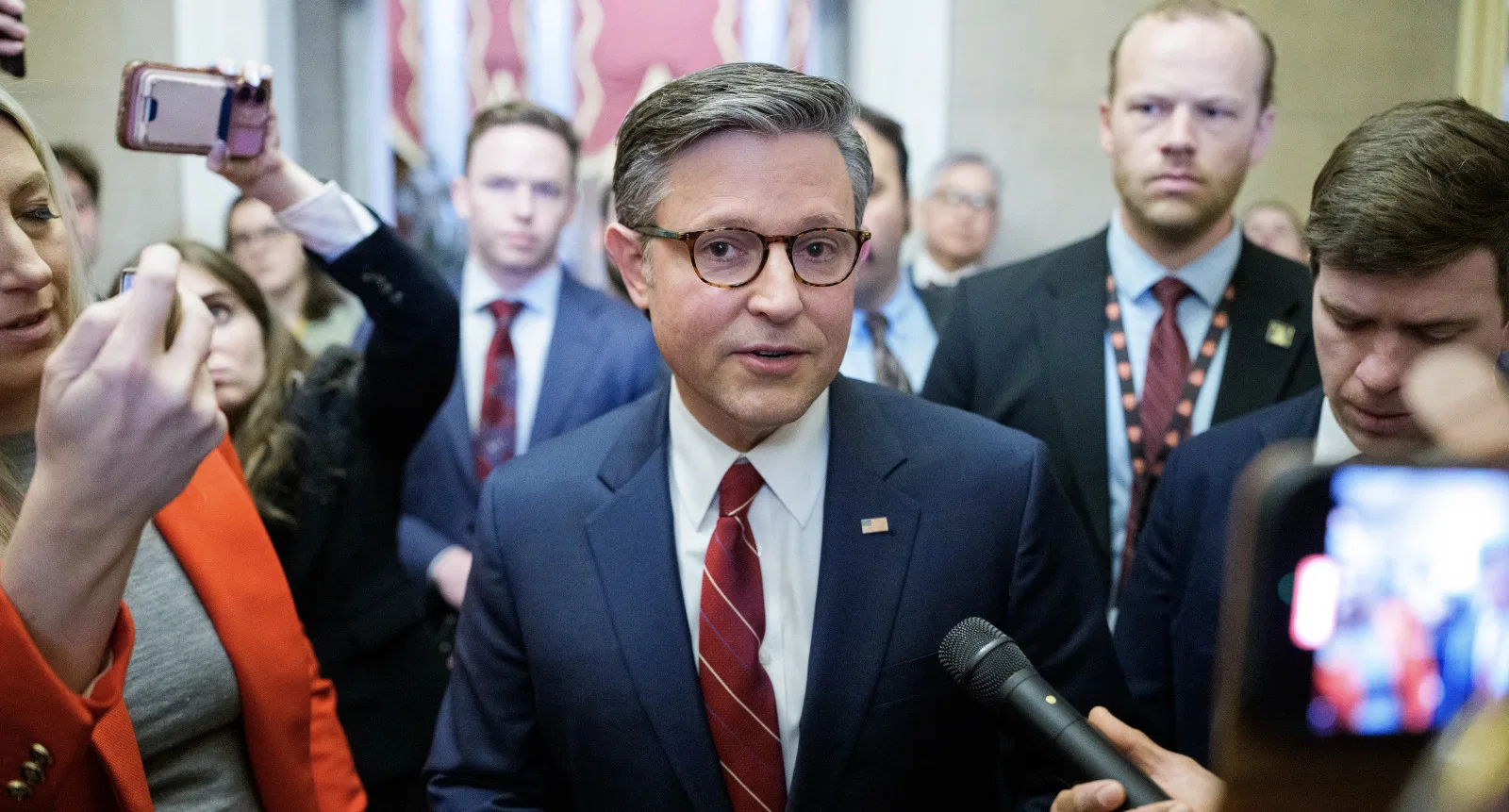 NO CHOICE' — Speaker Johnson Drops Bombshell on Live TV After Talking to Trump