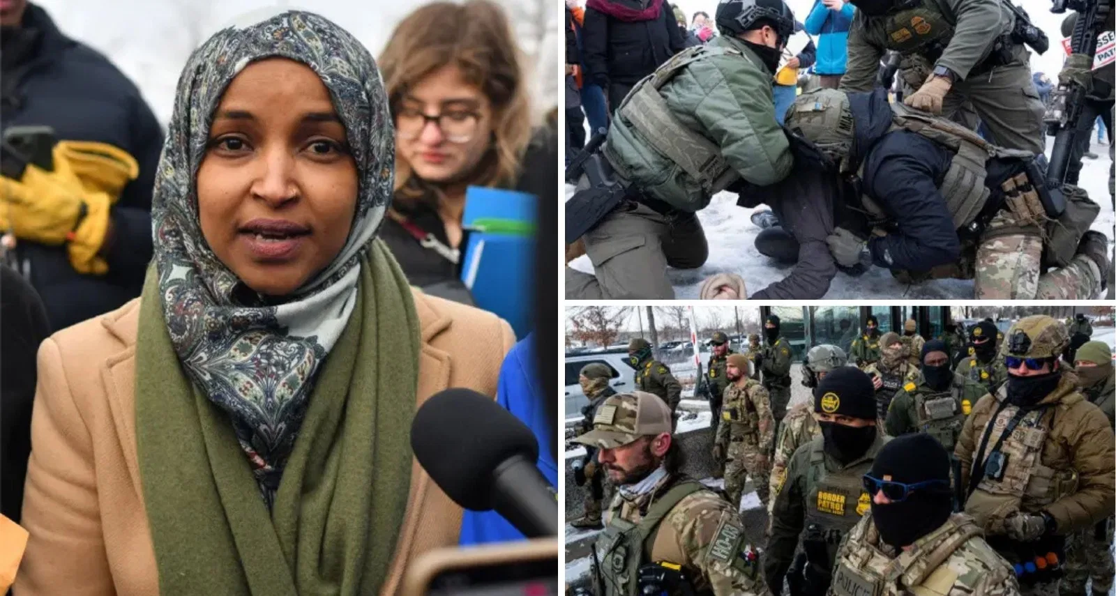 ESCORT HER OUT' - Ilhan Omar Kicked Out of ICE HQ — Look What She Tried Doing