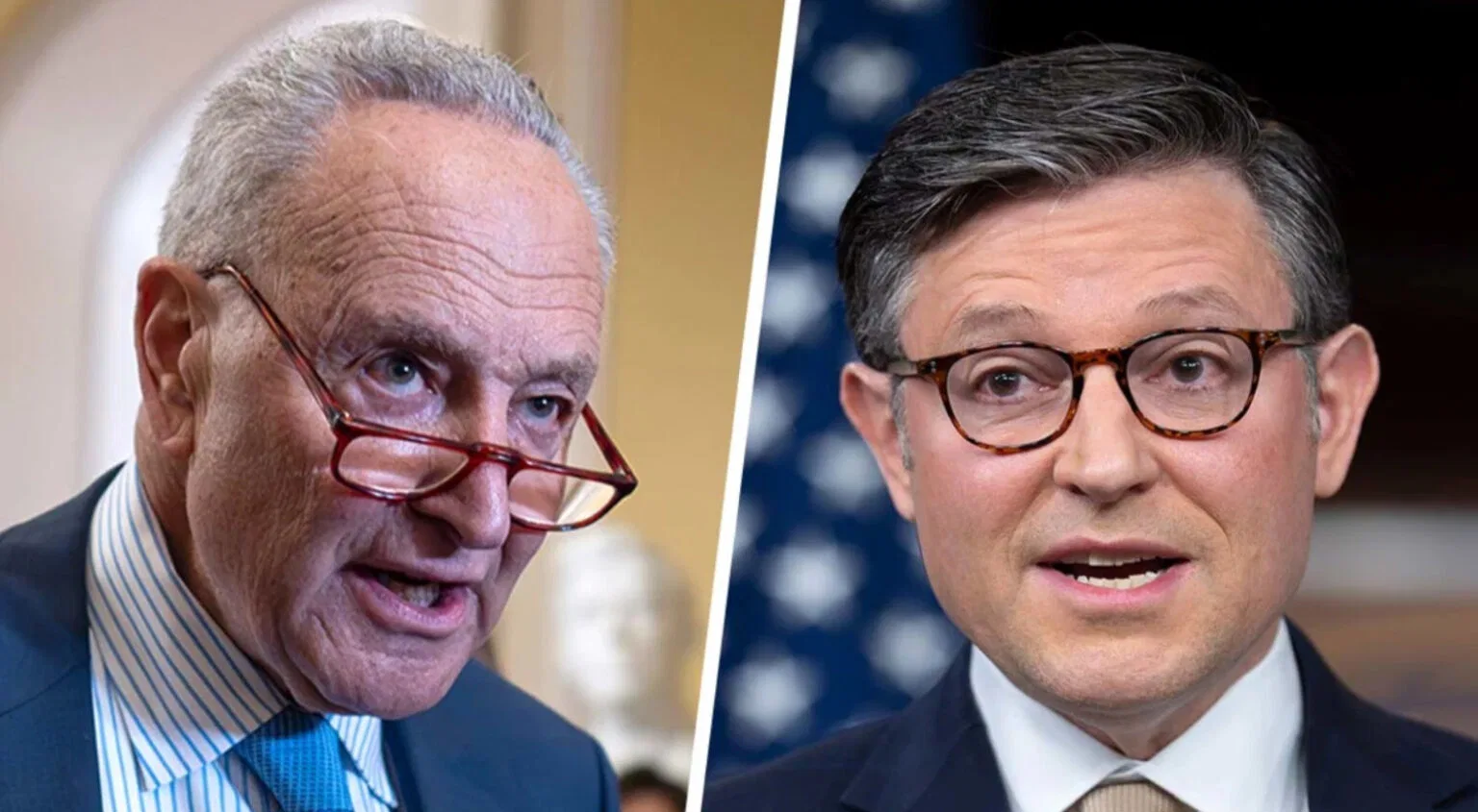 Senate Minority Leader Schumer Devastated — Speaker Johnson Just Dropped a Bombshell After Talking to President...