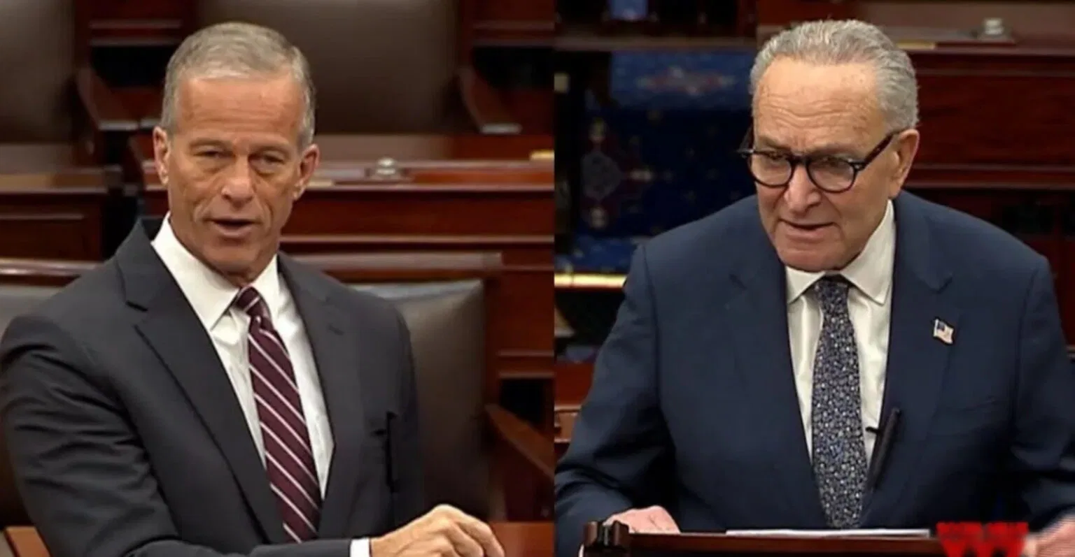 Senate 'Shut Down' as GOP Leader John Thune and President Donald Trump Are Now at Odds After Thune Says SAVE Act...