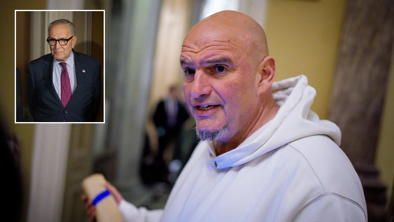 Here It Comes: Sen. Fetterman Threatened With Primary Challenge But His Response Just Infuriated Chuck Schumer