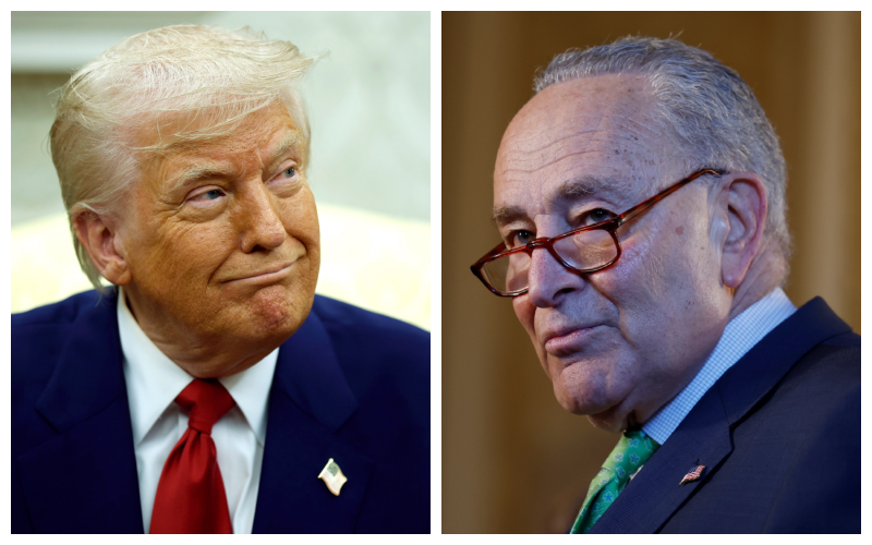Trump Outmaneuvers Dems Again Over DHS Funding Schumer is Beyond Livid