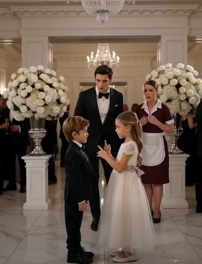 I thought my 7-year-old daughter was just being bold when she ran past security to talk to the billionaire’s deaf son—until he signed a desperate plea that exposed a deadly multi-million dollar conspiracy.