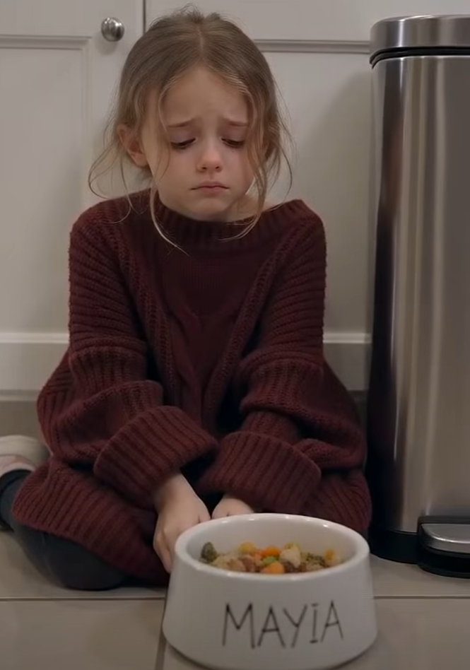 I came home early from a business trip to the smell of wagyu and truffles, only to find my nine-year-old daughter eating cold instant noodles alone on the pantry floor while my new wife entertained guests in the dining room.