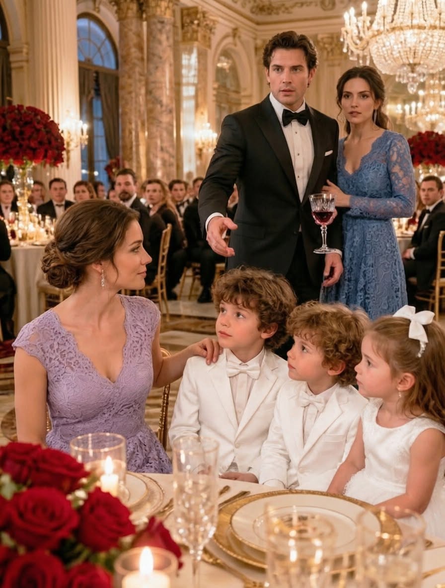 I was at a luxury Chicago restaurant pitching my small meal company when my billionaire ex-husband Sebastian locked eyes on my five-year-old triplets, went ghost white, and leaned in to whisper that they had his exact eyes, his exact smile, and there was no way they weren’t his.