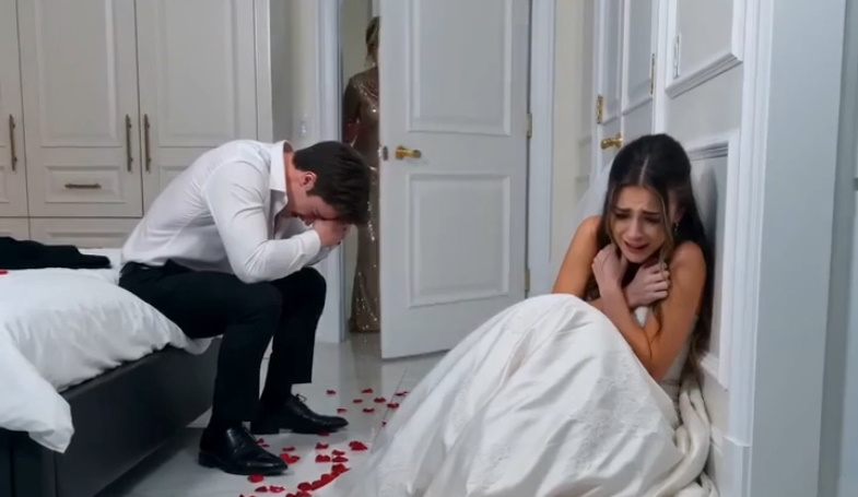 I never imagined my wedding night would end with me huddled on the bedroom floor shaking in fear, while my new husband coldly said I had to pay for a sin I never even knew I committed.