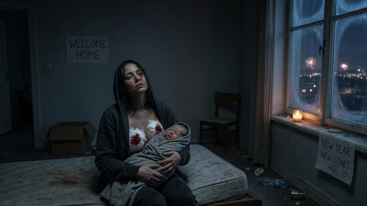 I flew home early to surprise my wife and newborn on New Year’s Eve, only to find her bleeding from her C-section, starving, and trying to warm our freezing son in an empty apartment.