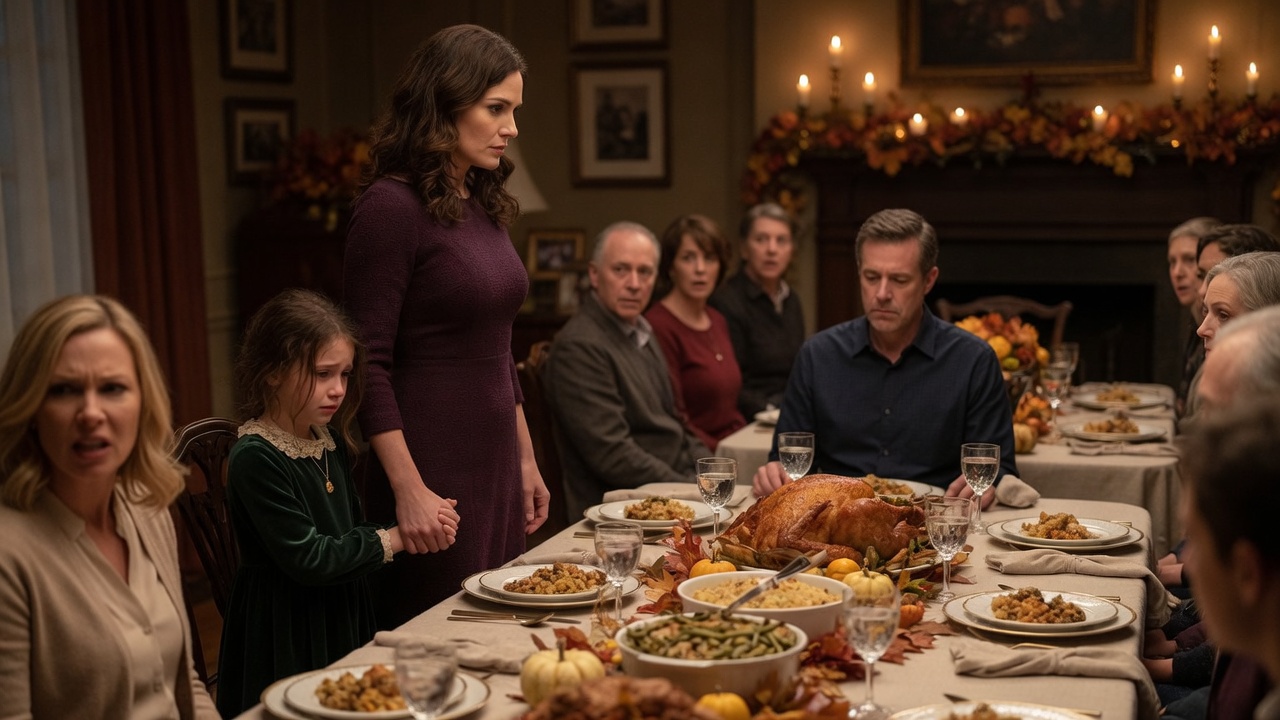 At Thanksgiving, my sister-in-law dragged my seven-year-old away from the table for refusing to give up her toys, and my husband stood three feet away and said absolutely nothing.