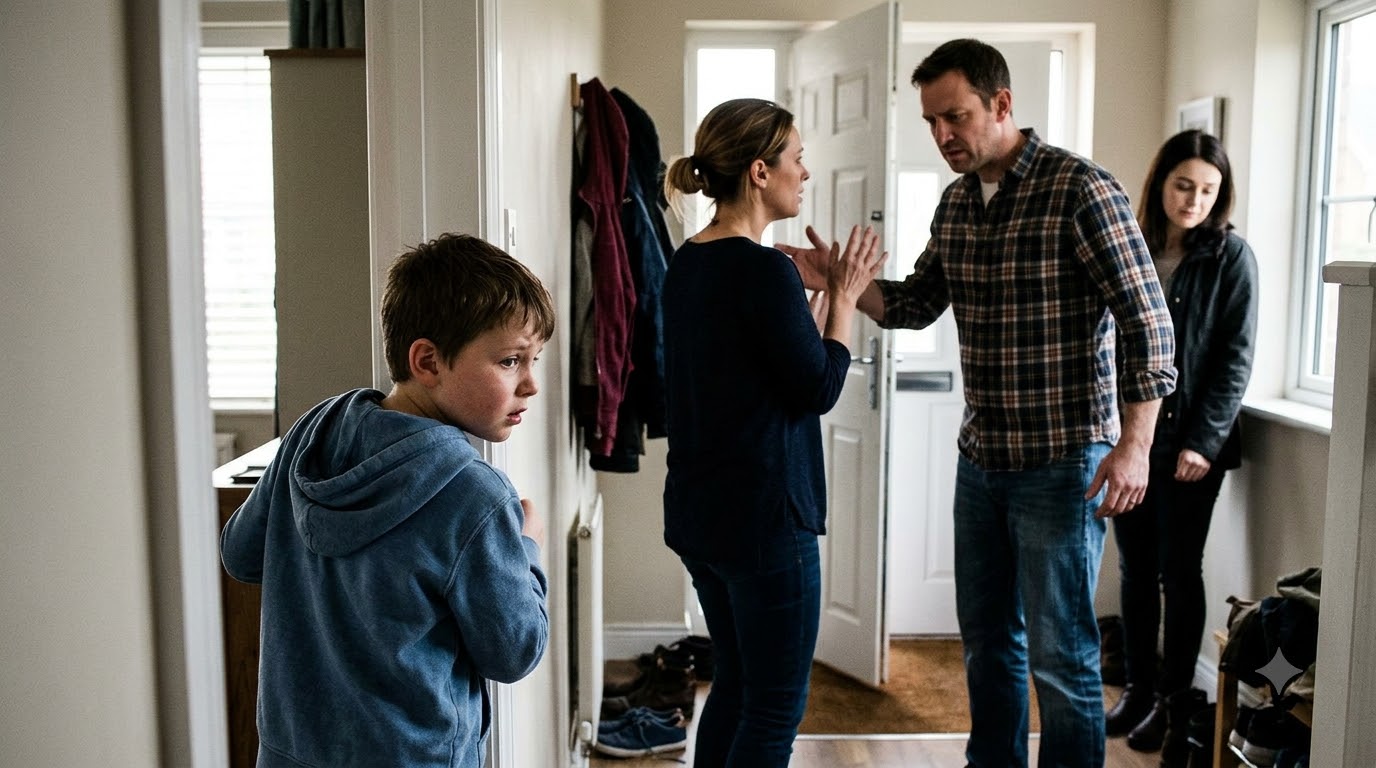 My Son Saw His Father With Another Woman—Then Watched Him Hit Me When I Asked the Truth