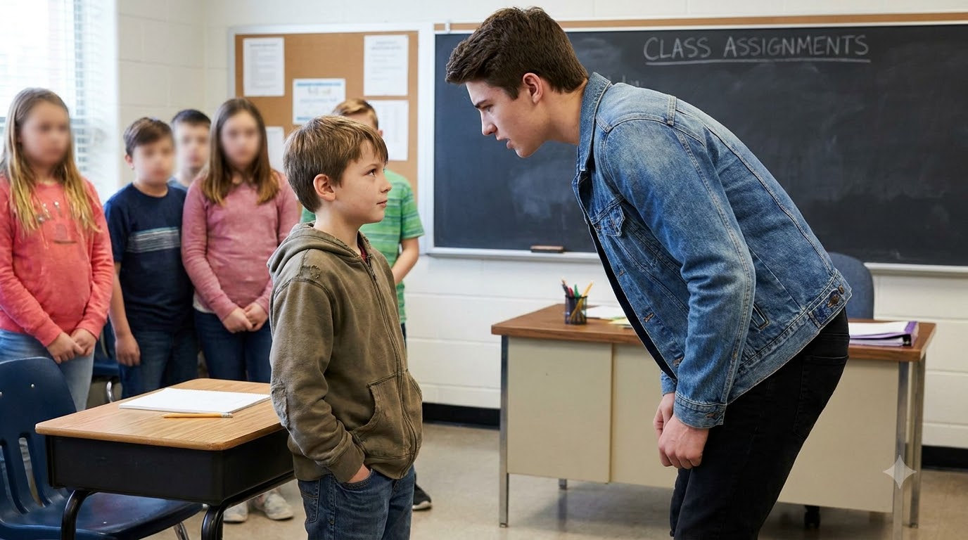 I Hid the Fact That I Was a 9-Year-Old Martial Arts Champion—Until a 15-Year-Old Bully Cornered Me in Class and Made One Very Bad Decision