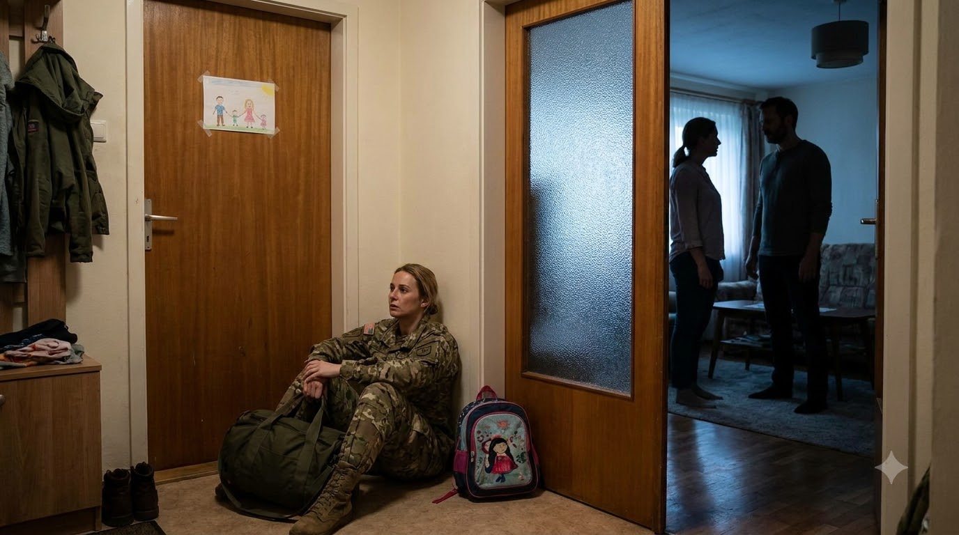 I Came Home After Three Months Away With the Military—Then I Opened My Front Door and Found My Daughter Bound to a Post While My Husband Held Another Woman