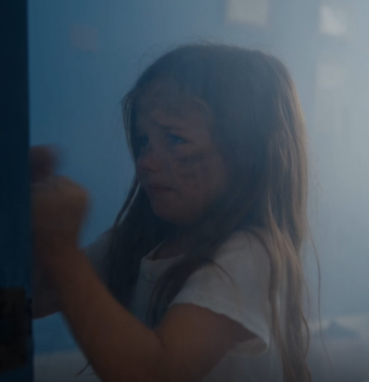 My sister locked the bedroom door from the outside. Then the smoke started coming in. Caitlyn was only seven years old.