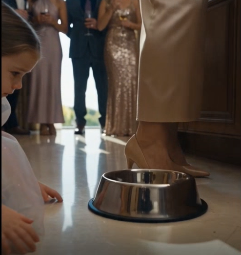 The self-made billionaire mother came home early—and found her 6-year-old daughter sitting on the kitchen floor, eating from the dog’s bowl.