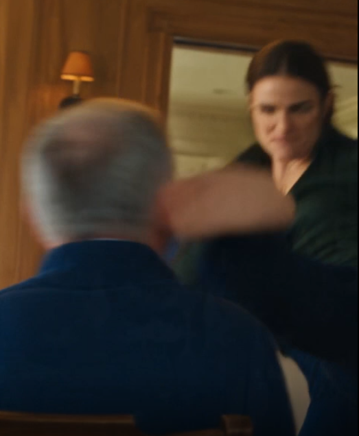 The lightweight plastic plate flew across the dinner table before anyone could react.