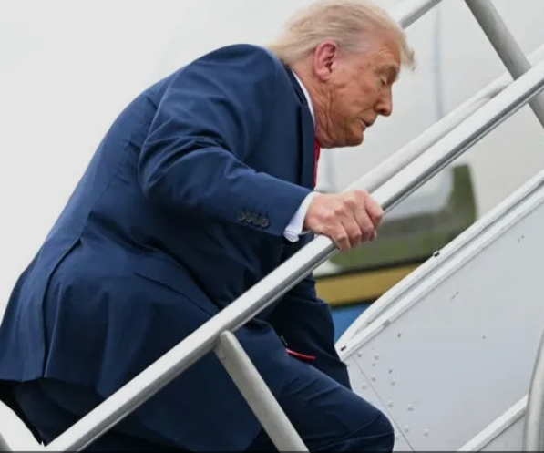 Claims About Trump Falling on Air Force One Have Not Been Verified | Advertisement: 2:44
