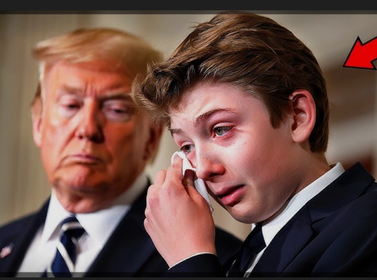 SAD NEWS: Just 30 Minutes Ago, Barron Trump.. breaks down in tears while makingan emotional announcement