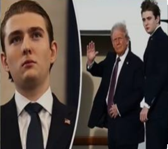 AT 20, BARRON TRUMP FINALLY ADMITS WHAT WE ALL SUSPECTED...SEEMORE..vji