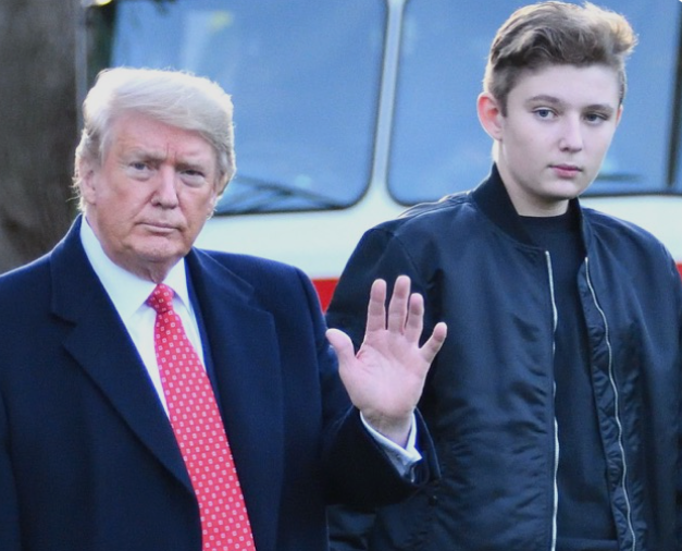 AT 20, BARRON TRUMP FINALLY ADMITS WHAT WE ALL SUSPECTED...SEEMORE ..vc