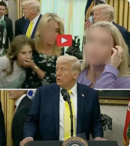 President Trump cuts his live remarks short and rushes away from the podium after a sudden “medical emergency.”