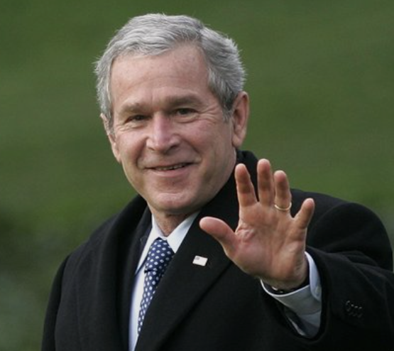 Former President George W. Bush recent tr