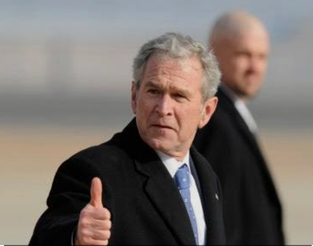 Former President George W. Bush recentgff