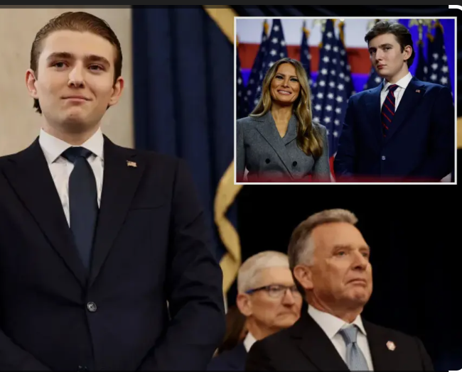SAD NEWS: J🔥🔥🔥ust 30 Minutes Ago, Barron Trump.. breaks down in tears while making a heagfbrtbreaking announcement.gttt