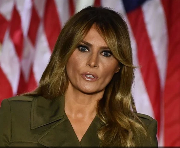 'Melania Trump admits that she tested positirve for...news" hnn