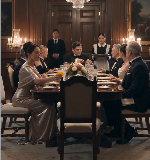The maid stopped the lady of the house from drinking the juice after she saw her husband secretly drop something into the glass... and what happened next left everyone speechless.