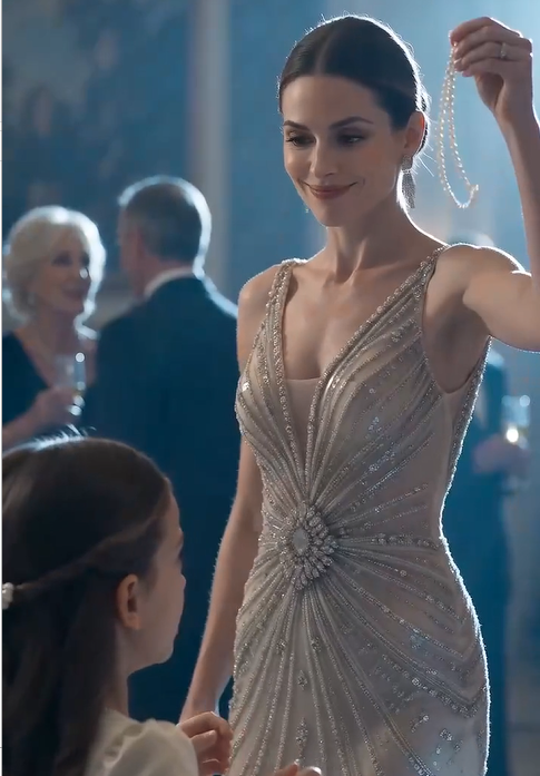 At an upscale charity gala, a wealthy socialite publicly humiliates a young girl by breaking her cherished necklace. But when a young businessman notices a hidden insignia engraved on one of the pearls, a long-buried family secret slowly begins to surface.