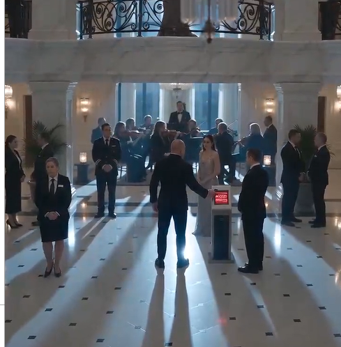 He hadn't been thrown out of a hotel.  He had been removed from a kingdom that had never belonged to him.  Marcus looked around the lobby as if reality might still bend if he stared hard enough.  It didn't.