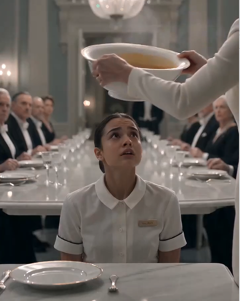 "A lavish dinner became a nightmare the moment the family maid was humiliated in front of distinguished guests..."