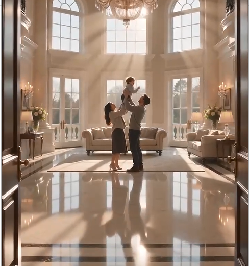 I found my husband holding another woman's child inside a mansion… exactly one day after discovering he had secretly divorced me while my father was dying.