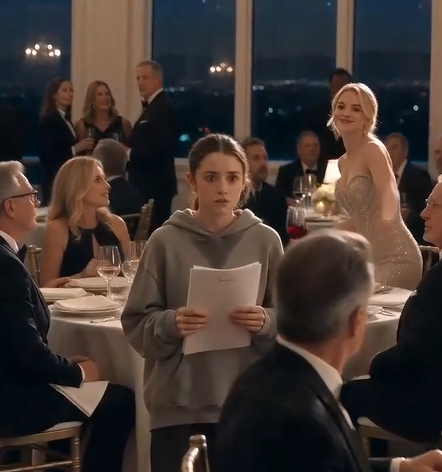 The chairman's question hung over the ballroom like thunder waiting to break.  "Melissa... do you still want Vanessa attached?"  Every camera slowly turned toward me.  Vanessa forced a laugh.