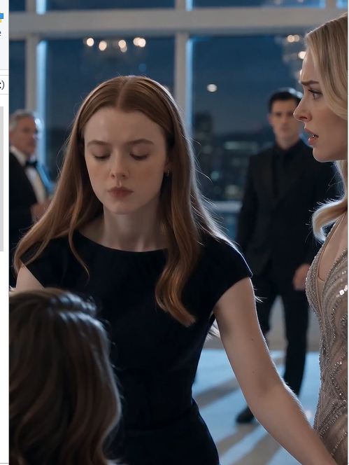 The Waitress Who Accidentally Crossed Paths With Chicago’s Most Dangerous Man… 🍷💥  The slap never landed.  Instead, a tray of champagne flutes shattered across the marble ballroom floor. The sharp crash silenced the entire room—every billionaire, politician, and socialite freezing mid-conversation.
