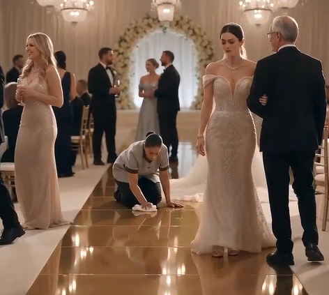 The groom's father opened a locked wooden box he had not touched since his wife's death.