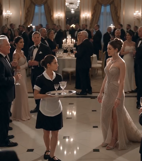 THE MAID AT THE GALA WAS THE ONE WOMAN THEY SHOULD HAVE RECOGNIZEDThe first mistake Sloane Whitmore made was believing a borrowed uniform could make a woman invisible.