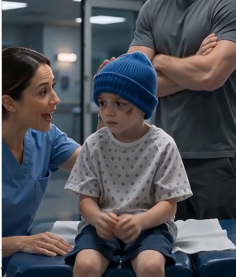 🚨 AN ER NURSE TRIED TO REMOVE A 7-YEAR-OLD BOY'S WINTER HAT—WHAT SHE FOUND MADE HIS STEPDAD BOLT OUT OF THE HOSPITAL 😱💔