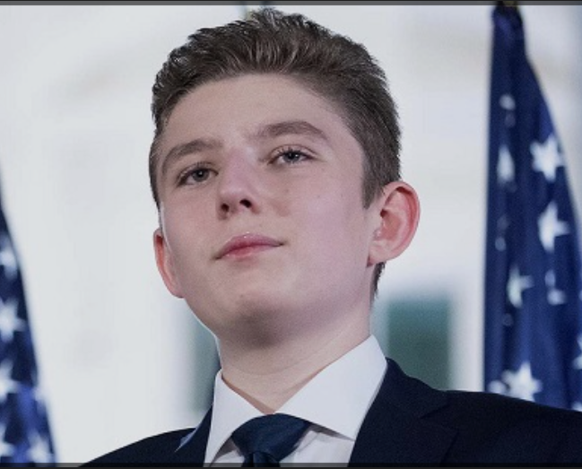 Barron Trump reveals he tested positive for… See more👉
