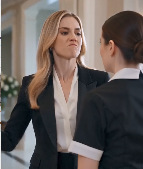 The silence in the grand foyer was deafening. The crisp, black-and-white footage looping on the security tablet in Daniel’s hand was the only movement in the room.