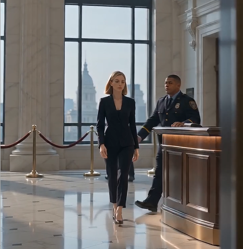 Chapter 1: The Silence After the Bow  The CEO’s voice still echoed through the marble lobby.  “Welcome back, Madam Chairwoman.”  For a moment, no one moved.