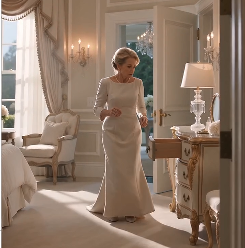 Chapter 1: The Secret Inside the Bridal Suite  The bridal suite at the Crestwood Hotel was supposed to be perfect.  White roses lined the mirrors. Soft music floated through the air. The wedding dress—worth more than most people’s houses—hung like a dream waiting to be worn.  But the bride’s mother wasn’t smiling.