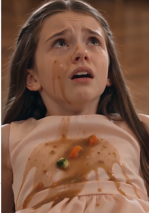 My Mother-in-Law Called My 8-Year-Old Daughter "Garbage," Dumped Food All Over Her at a Wedding, and My Husband Slapped Me for Standing Up for Her—Then One Phone Call Brought Their Perfect Family Crashing Down