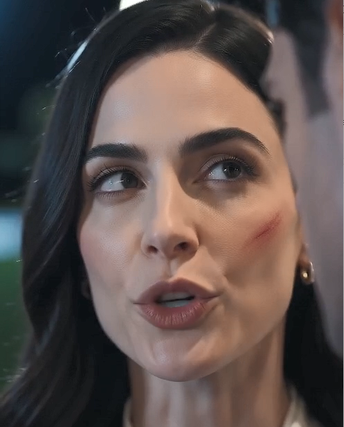 The black luxury sedan melted into the midnight traffic of the city. In the backseat, Elena Scalino took a makeup wipe and effortlessly rubbed away the crimson bruise on her right cheek. It had been theatrical greasepaint, carefully applied thirty minutes before the confrontation.
