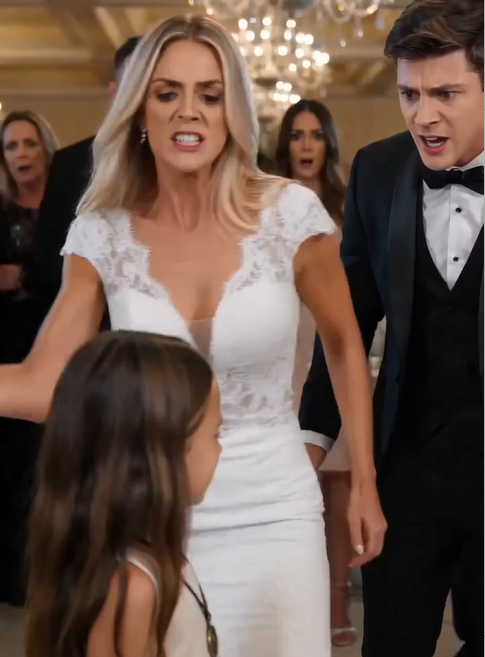 Guest: Careful!Groom: My glass!Bride: What just happened?!Groom: What the hell was that?!
